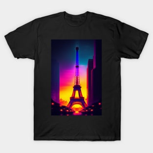 Neo-Eiffel Tower T-Shirt